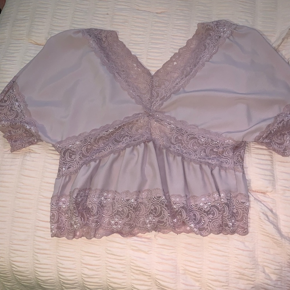 Pink blouse